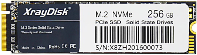 Xraydisk NVMe SSD